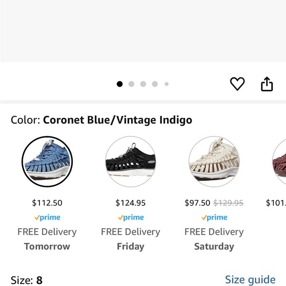 KEEN Uneek 03 Women's Blue Braided H20 Sneaker Sandal Size 7 NWOT - Picture 10 of 10